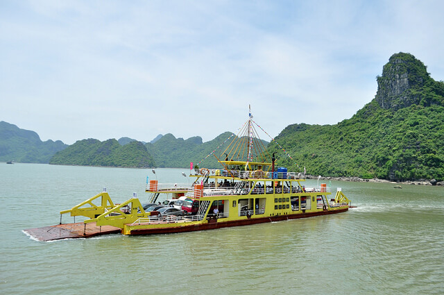 Tuan Chau ferry view
